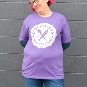 LibertyTown T-Shirts: Purple Rush