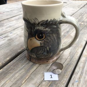 Betsy Curtiss Eagle Mug #1