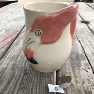 Betsy Curtiss Flamingo Mug #6