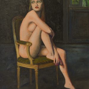 “Woman In Chair” By Chuck Fromer