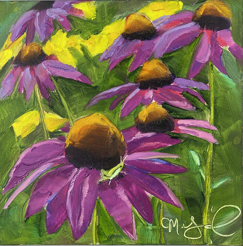 Cricket Meets Coneflower-Madelyn Gonzalez-Aponte | LibertyTown Arts ...