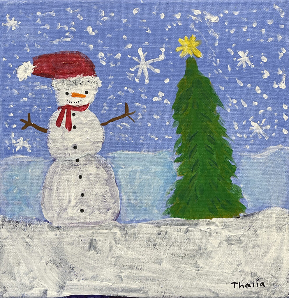 The Snowman-Thalia Arvizu | LibertyTown Arts Workshop