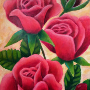 “Rose Blossoms” By Amanda Carter