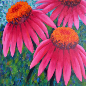 “Coneflowers” By Amanda Carter