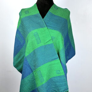 “Geometric Shawl” By Rita Brown