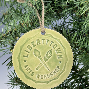 2020 LibertyTown Ornament-New Logo On Round Disk