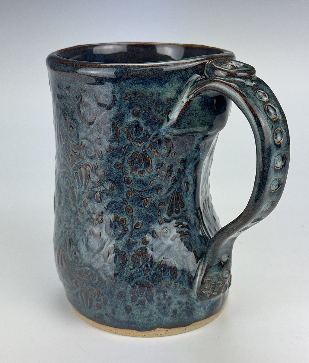 Blue Corset Mug- Sabine Mullin