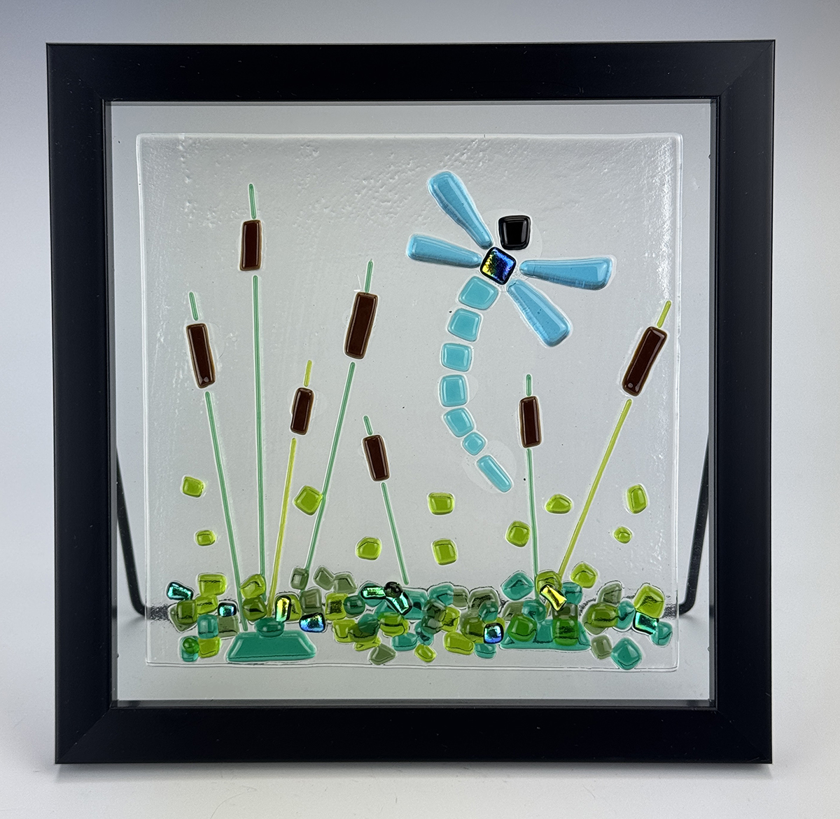 Dragonfly and Cattails-Cindy Everton