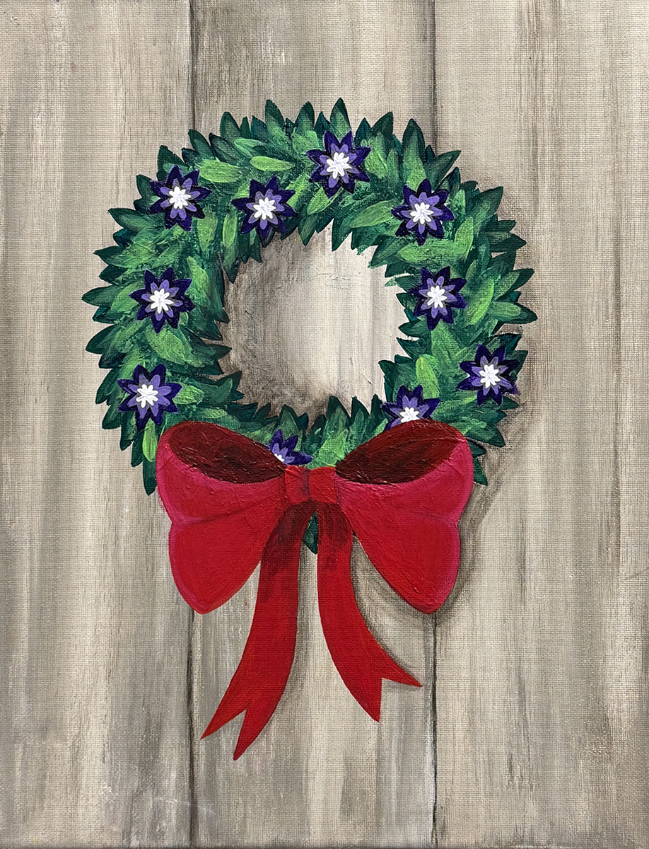 Holiday Wreath-Esmerelda Shanklin