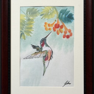 “Spring Hummingbird” By William Gaffney