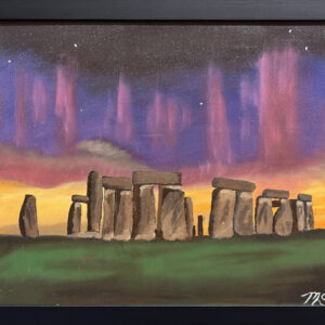 “Stonehenge At Night” By Michele Stewart