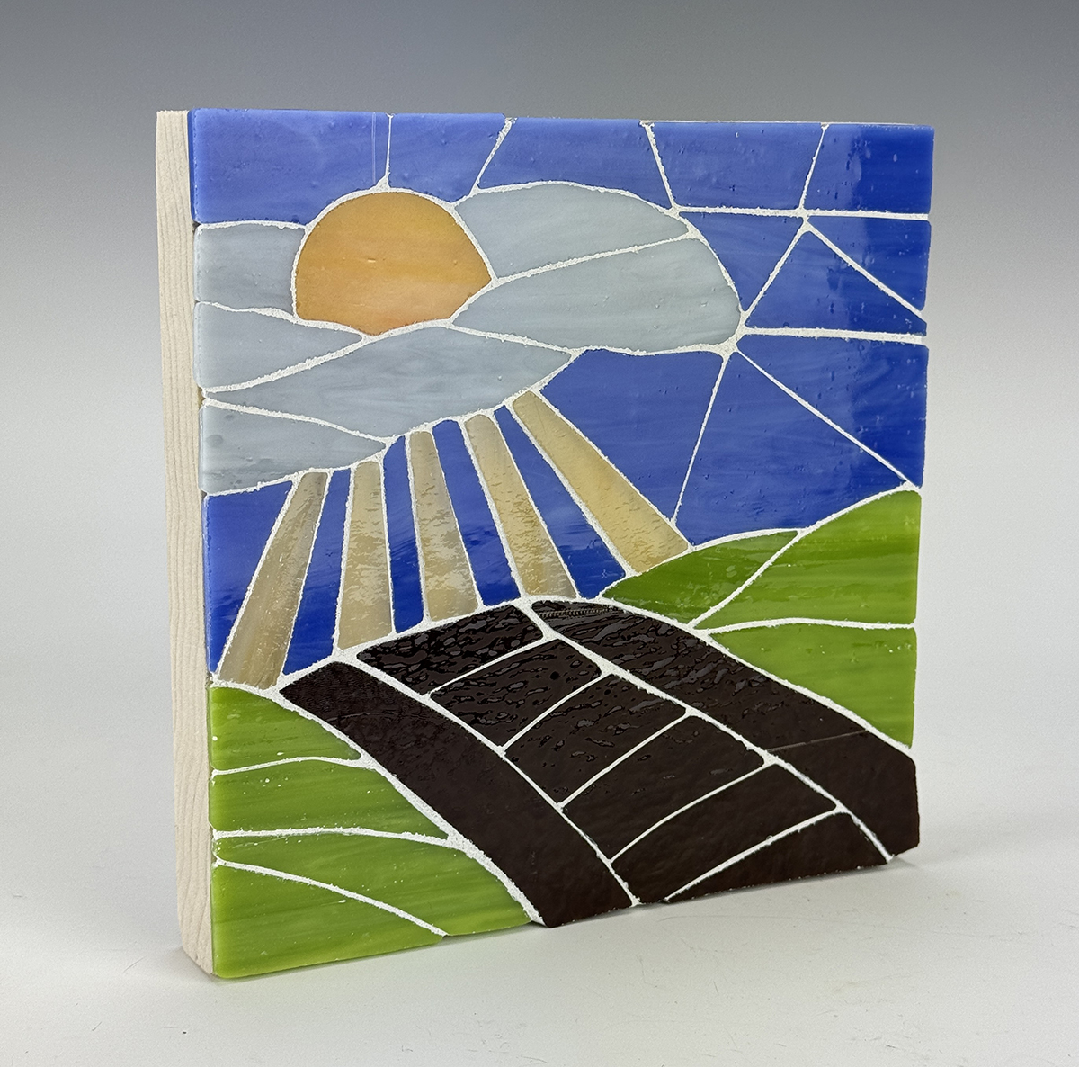 Sunshine on the Meadow Path View A