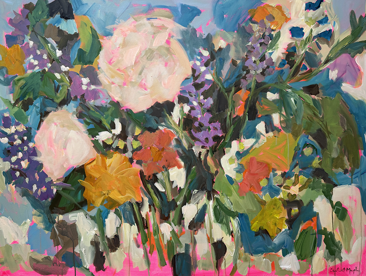 Delphinium in Blue-Caroline Murphy