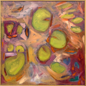 “Lily Pads and Fish” by Joan Limbrick