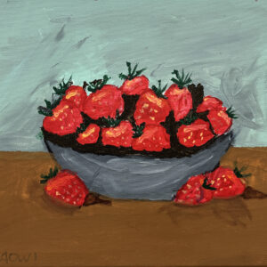“Bowl of Strawberries” by Meadow Smith
