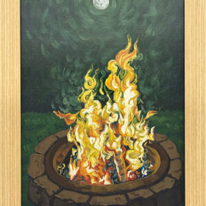 “By Firelight” by Caleb Mathews