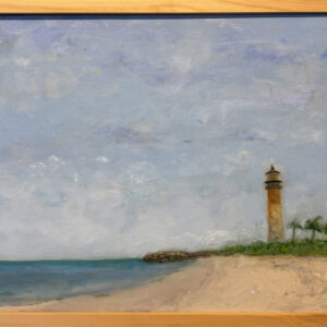 “Cape Florida Lighthouse Circa 1986” by Mary Lou Cramer