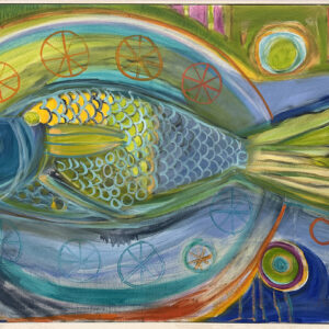 “Fish on a Platter” by Joan Limbrick