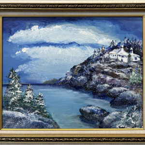 31. “Blue Winter” by Maria Riegger