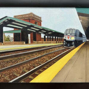 12. “Fredericksburg Train Station” by Danette Taylor