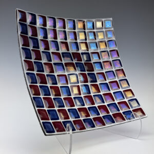 60. “Stacked Square Platter” by Gayla Lee
