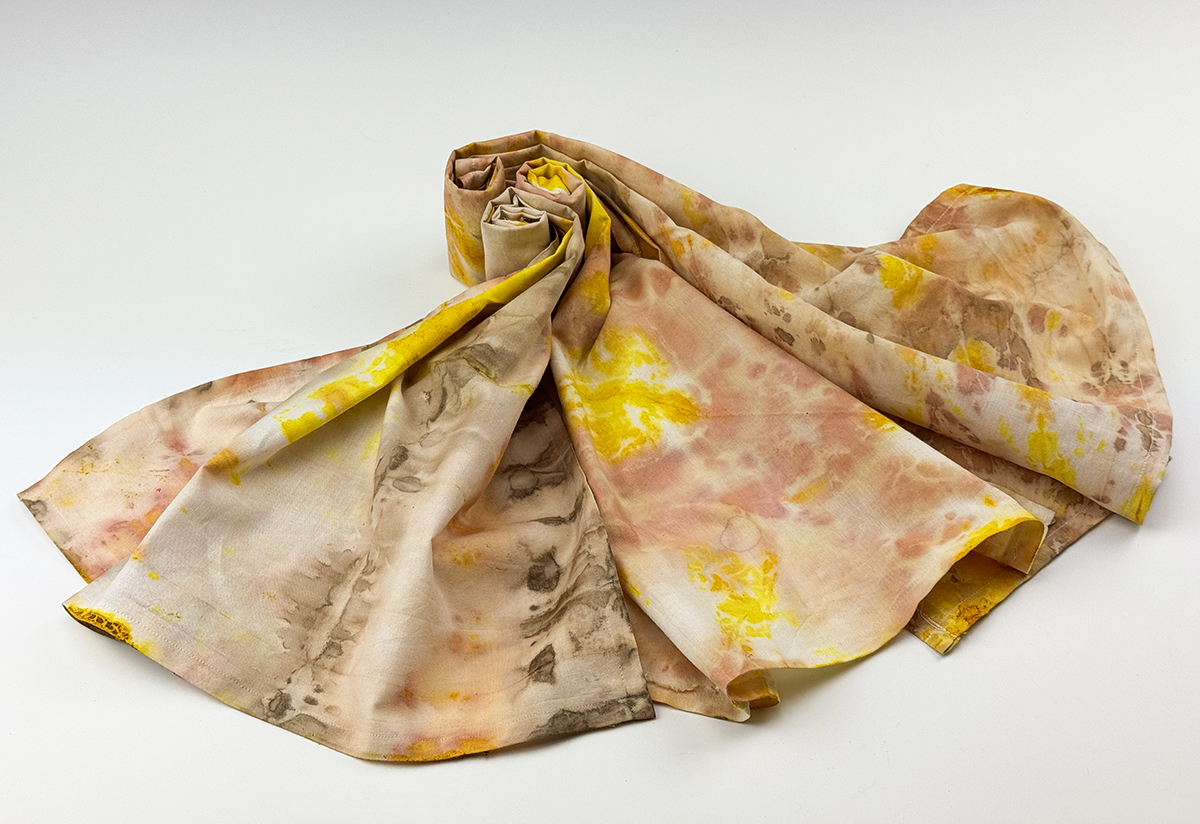 tie dye scarf A