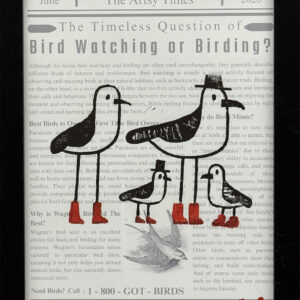 “Birds with Boots on the News” by Sandra Rodriguez