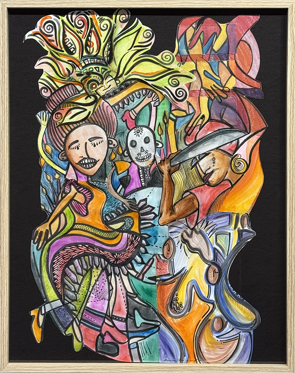 Fiesta Fresca with Sword-Rosana Lopez Haugh