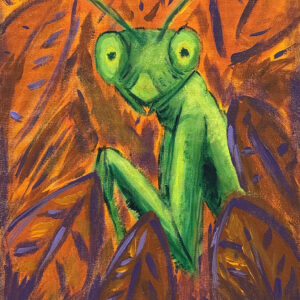 “Praying Mantis” by Maria Terra