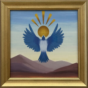 “Sunrises with the Blue Bird” by Tobby Cruz