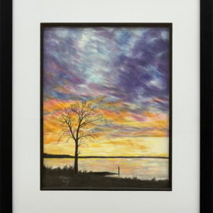 “Sunset at Potomac Landing” by Saeed Ordoubadi