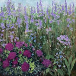 “Asters in Chathan Gardens” by Betsy Glassie