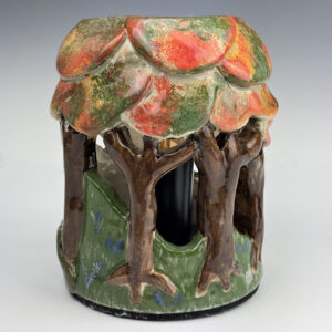 “Autumn Forest (Lamp)” by Katie Rominger