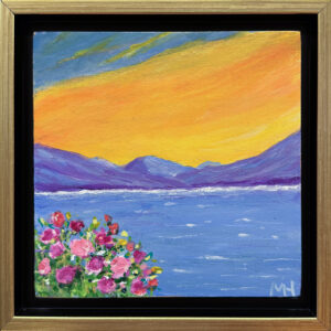 “Reflections of Pink” by Mary Hall