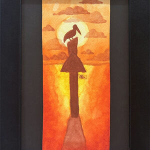 “Sunset of the Pelican” by Alex Camey