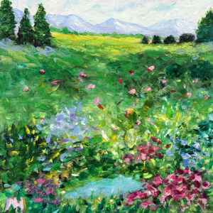 “Tiny Pond” by Mary Hall