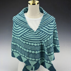 “Go Go Dynamo Shawl” by Cristina Mitchell
